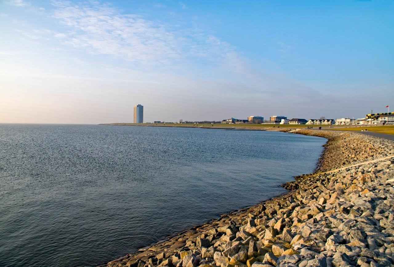 Bernstein-Hotel Bootshaus Büsum Buitenkant foto